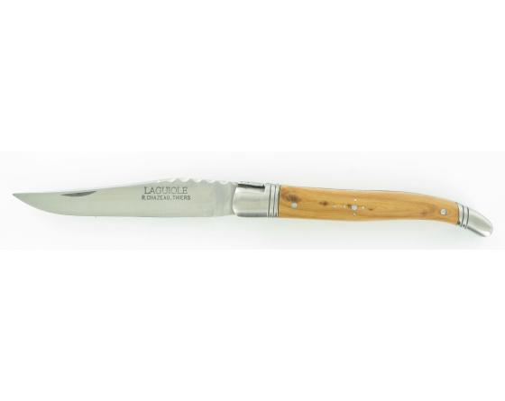 Laguiole Genévrier Carbone Couteau de poche Laguiole par Chazeau Honoré