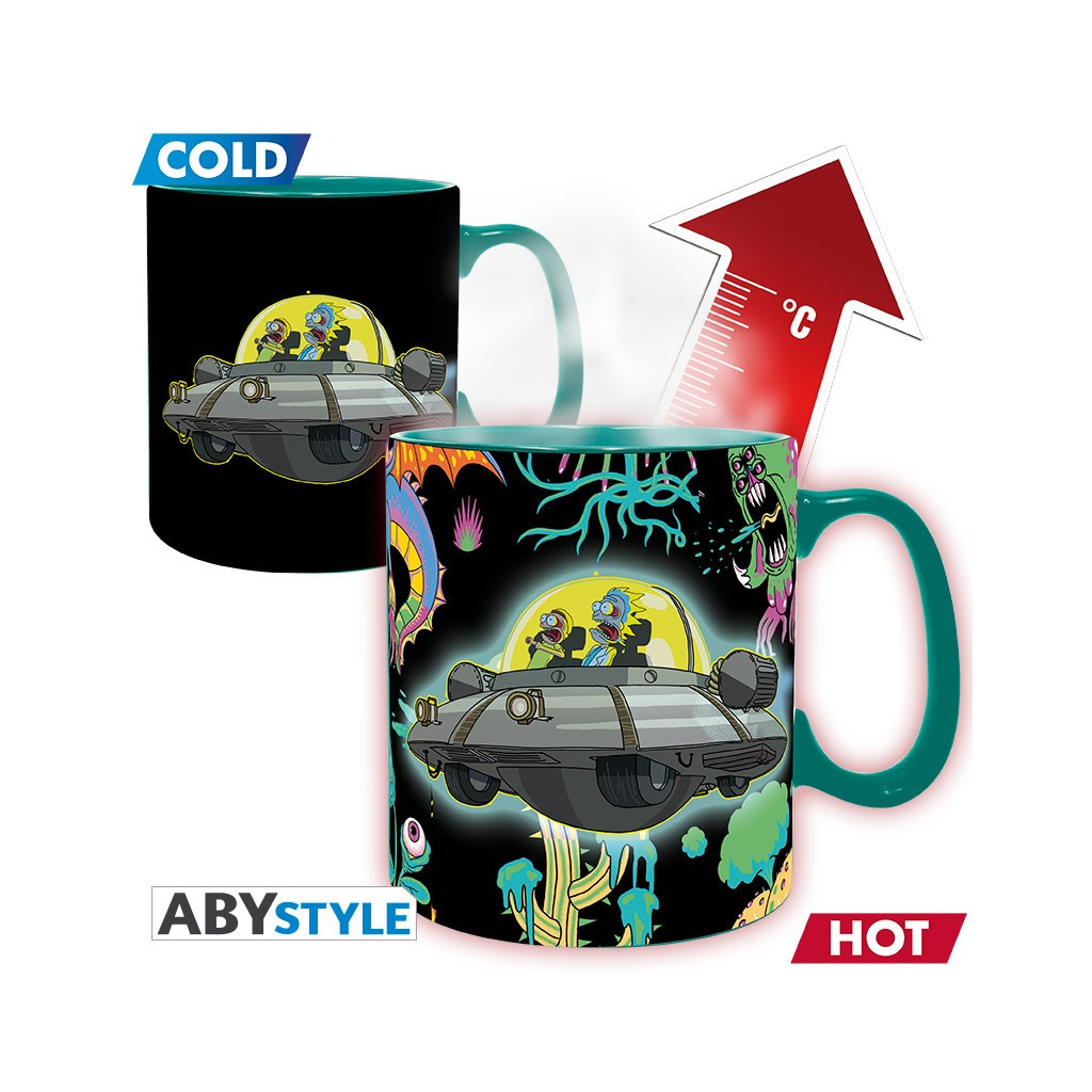 Rick & Morty - Mug Heat Change Vaisseau