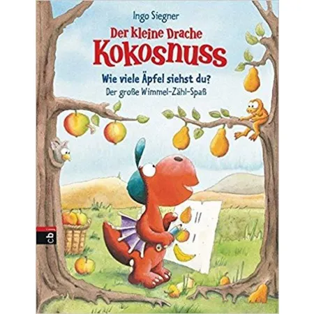 cbj Der kleine Drache Kokosnuss - Wie viele Äpfel siehst du?