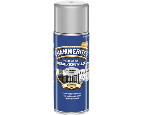 HAMMERITE Metaalbeschermingsspray Glanzend Zilvergrijs 400 ml