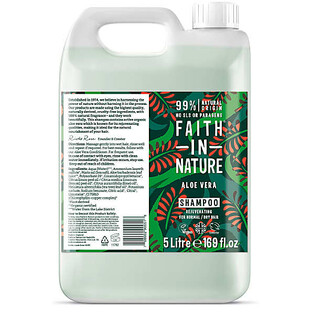 Faith in Nature Aloe Vera Shampoo - Navulling 5LT