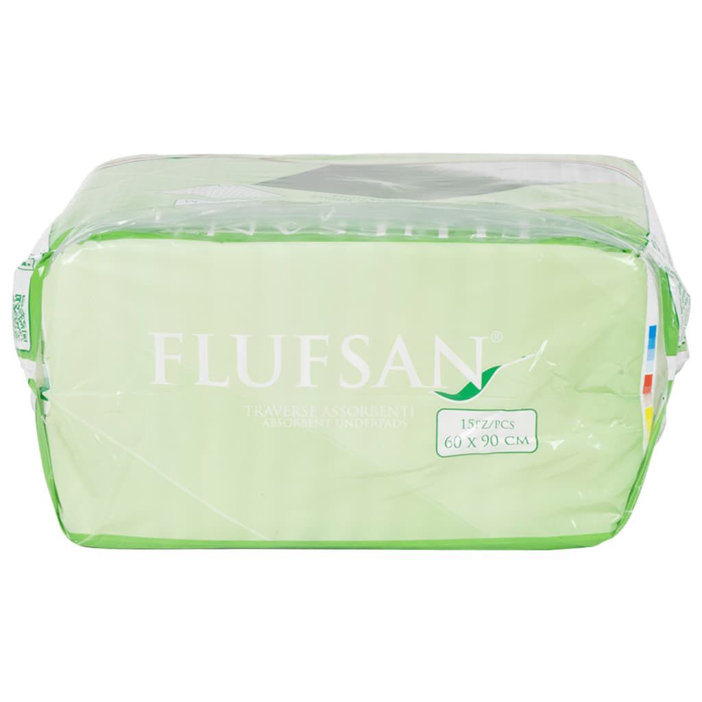 Flufsan Incontinentieverbanden, 90 stuks, 60x90 cm