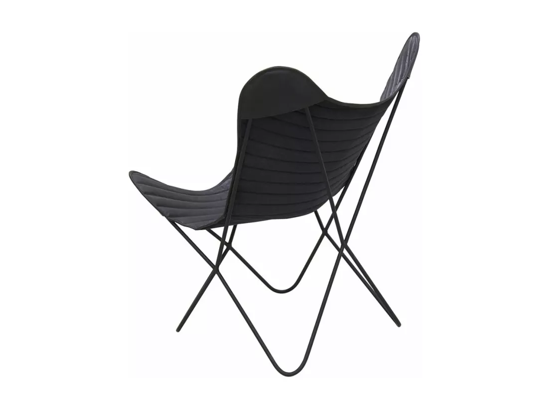 Fauteuil Butterfly en cuir