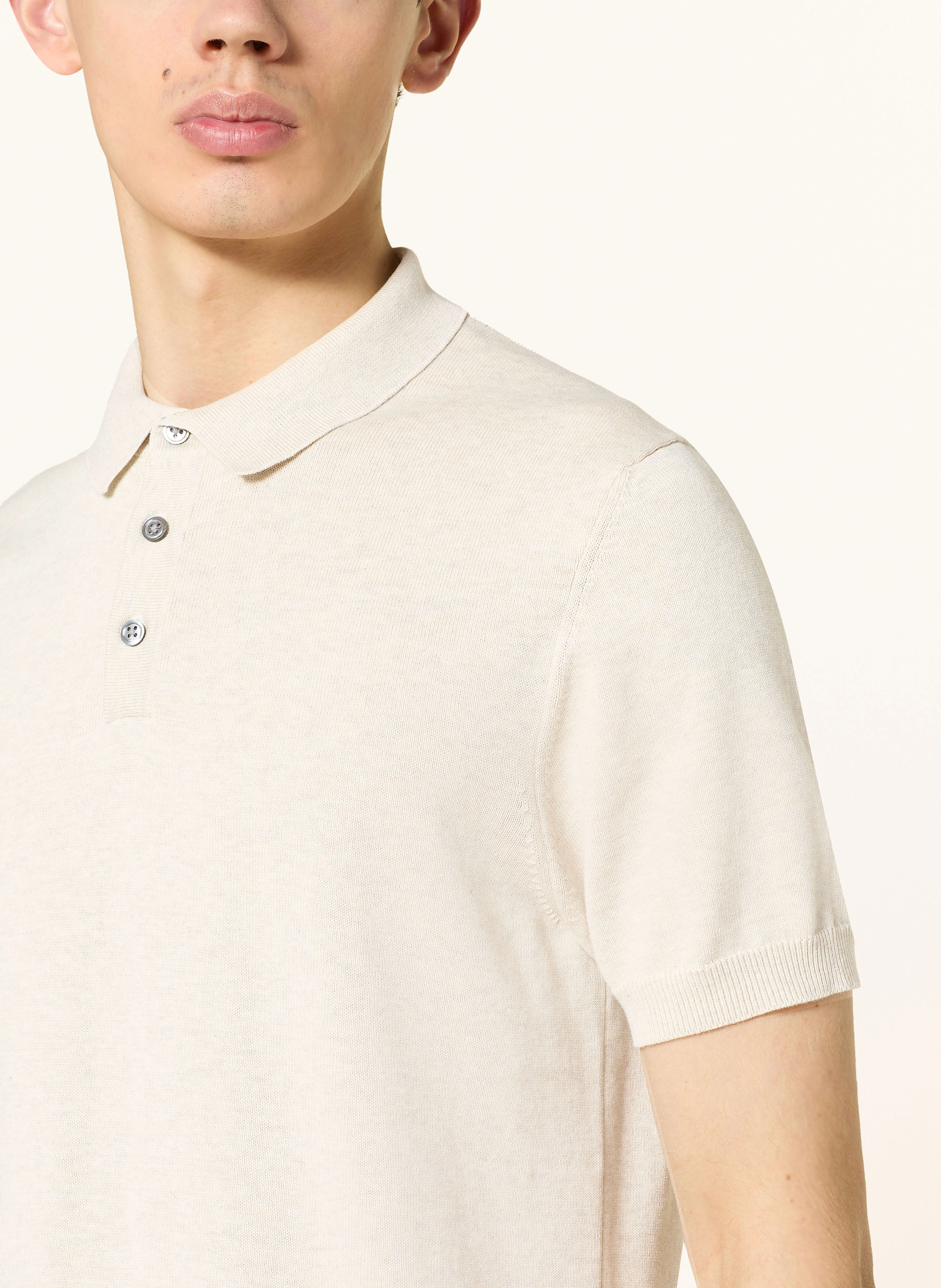 RAGMAN Strick-Poloshirt