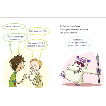 Carlsen Verlag Bitte nicht öffnen, sonst ... 1: Yeti-Ritter-Schneegewitter