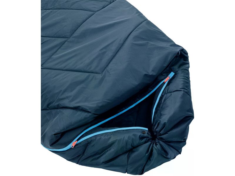 VAUDE Schlafsack Navajo 900 II SYN Polyester, Blau Kunstfaser-Schlafsack