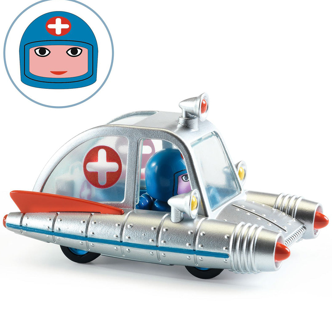 djeco ziekenwagen space ambulance