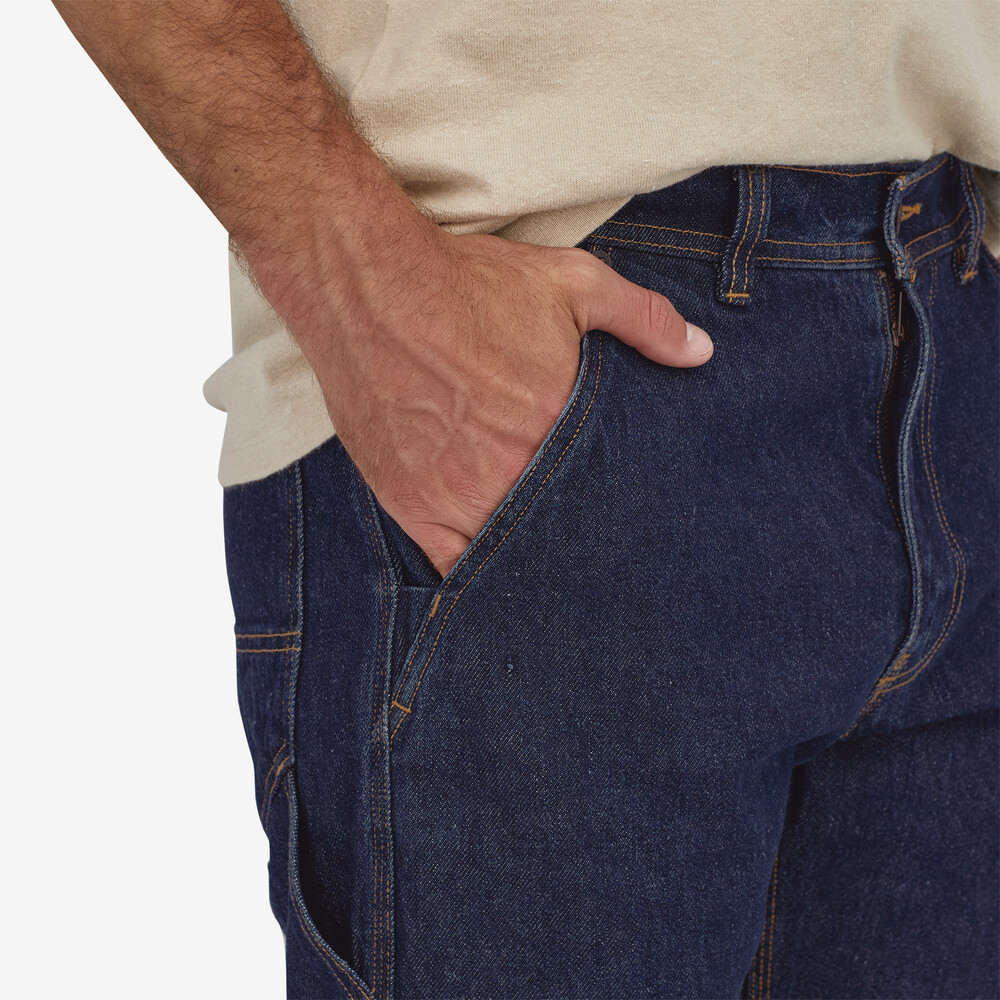 Herren-Hanf-Denimhose mit 5 Taschen – Normale Passform