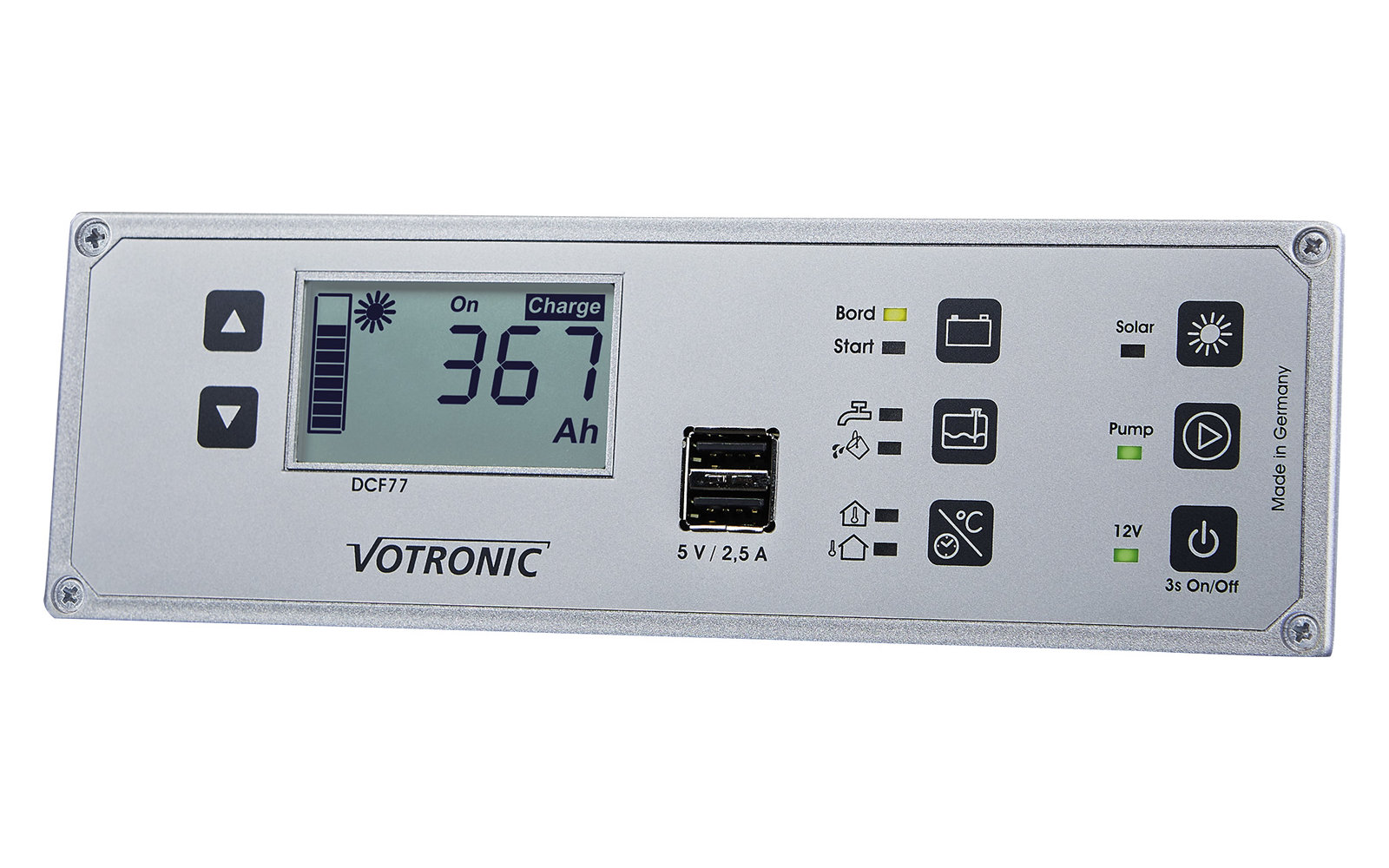 Votronic Power-Control VPC Jupiter 100 Multi-Panel-System mit Smart-Shunt und Masseband