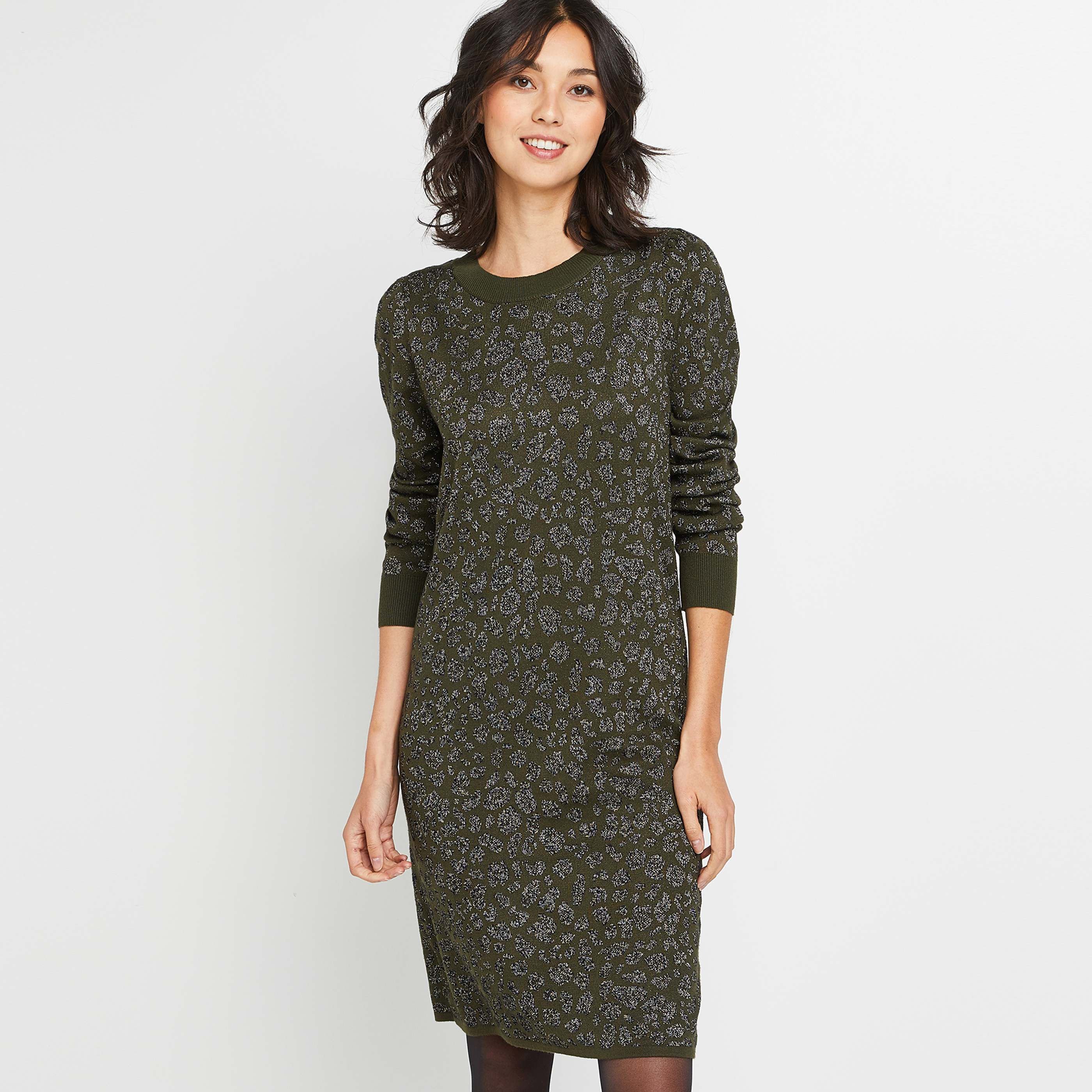 Robe pull femme - KAKI