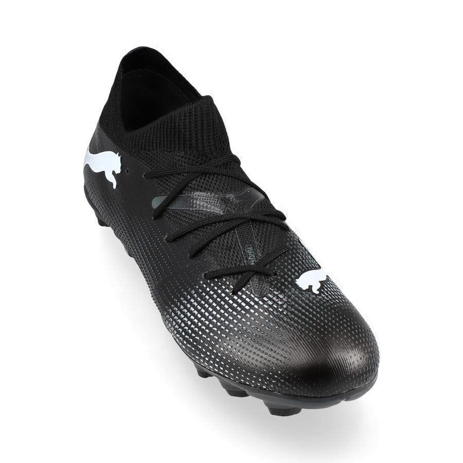 PUMA Future 7 Match FG/AG Eclipse - Noir/Blanc Enfant