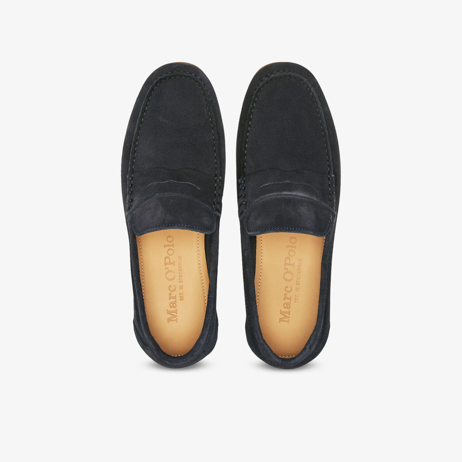 Marc O´Polo Ben Herren Slipper blau