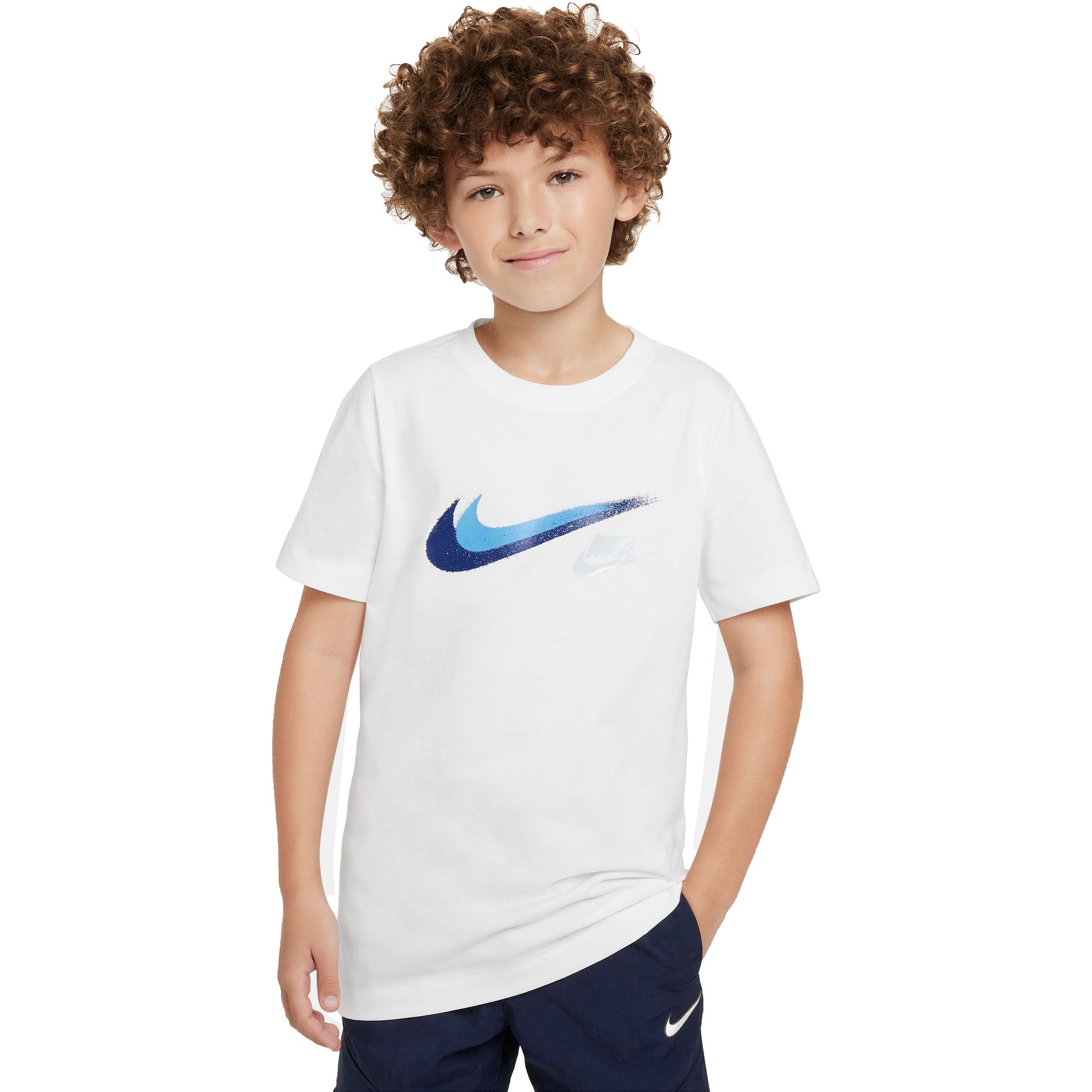 Nike Sportwear T-Shirt Jungen weiß