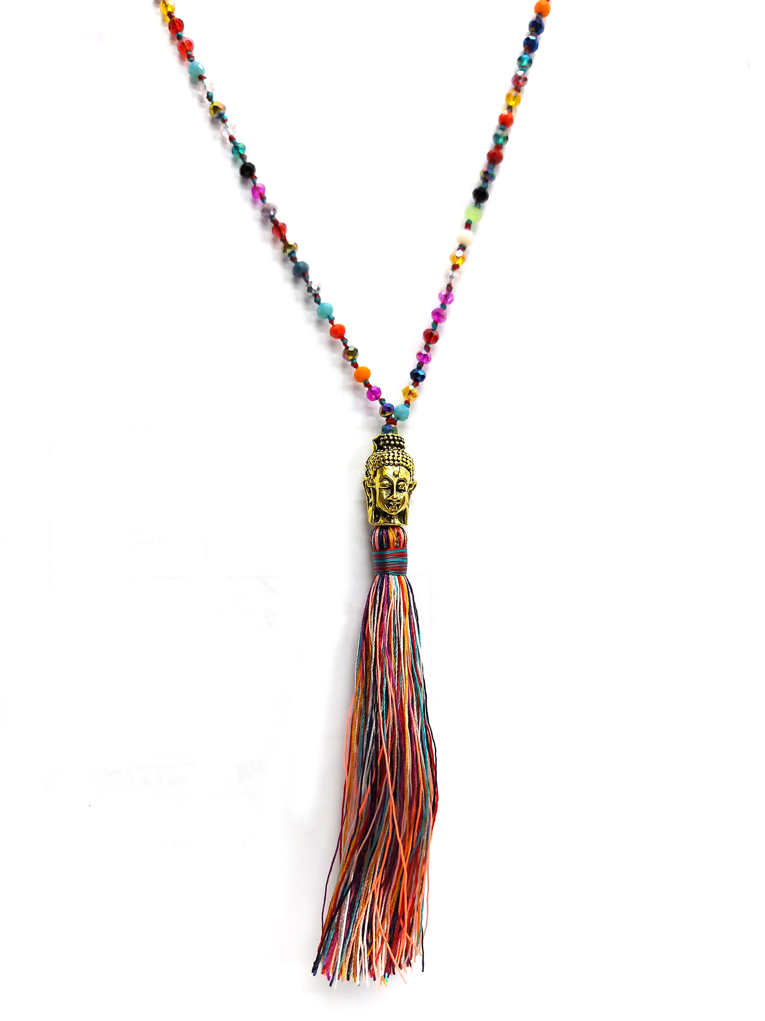 Halskette 'Buddha gold', multicolor, L 56 cm günstig bestellen