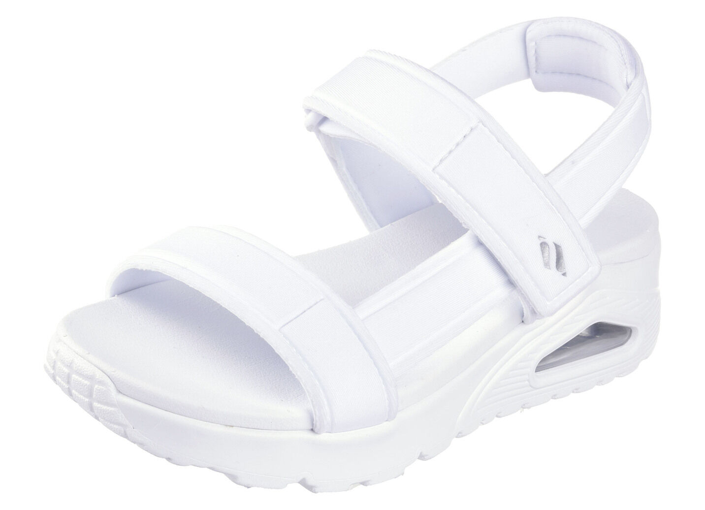 SKECHERS Sandale aus dehnbarem Textilmaterial