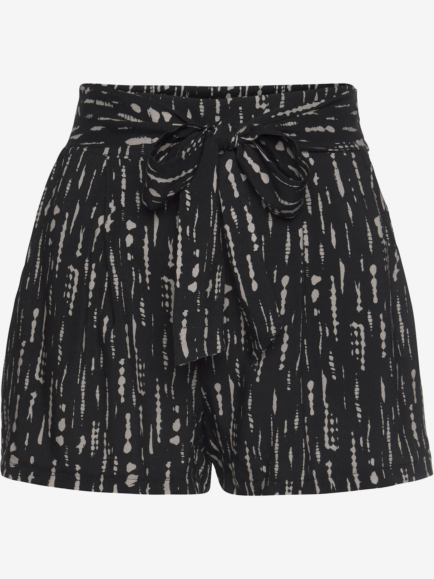 Short tissé ceinture élastique confortable