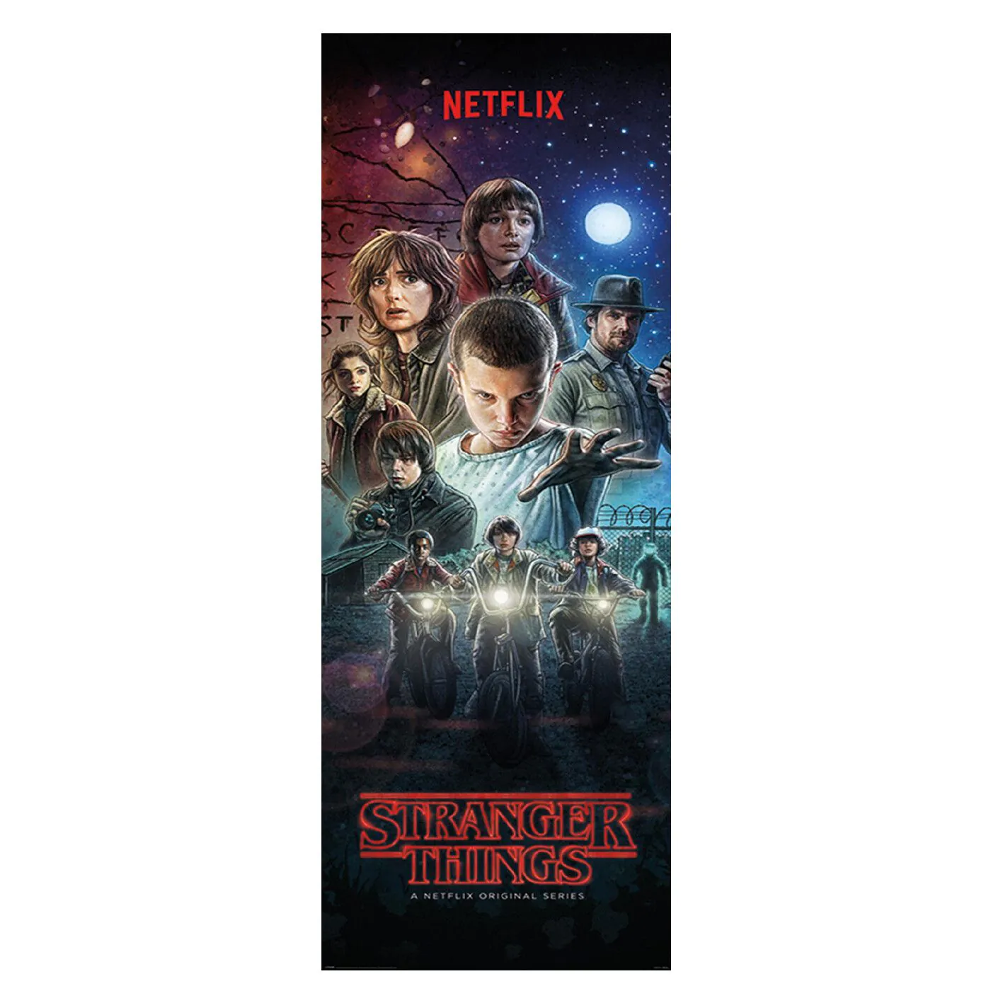 Poster Stranger Things, 53 x 158 cm