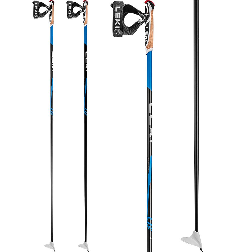 LEKI CC 450 Langlaufstöcke bright blue