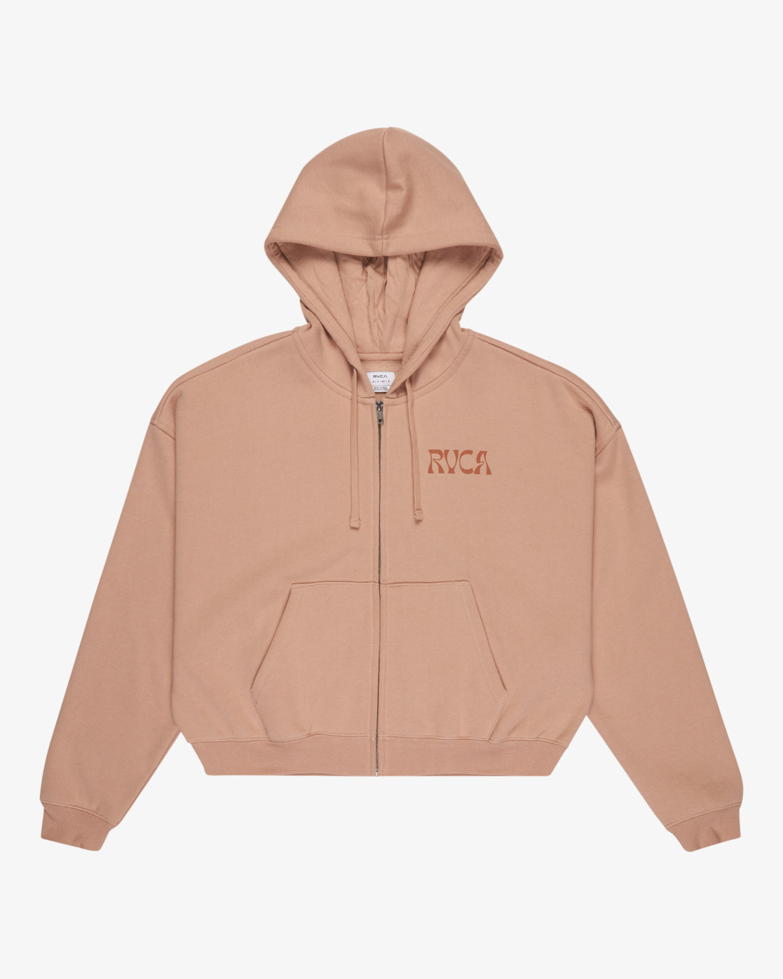 Rvca Court Hoodie Warm Taupe