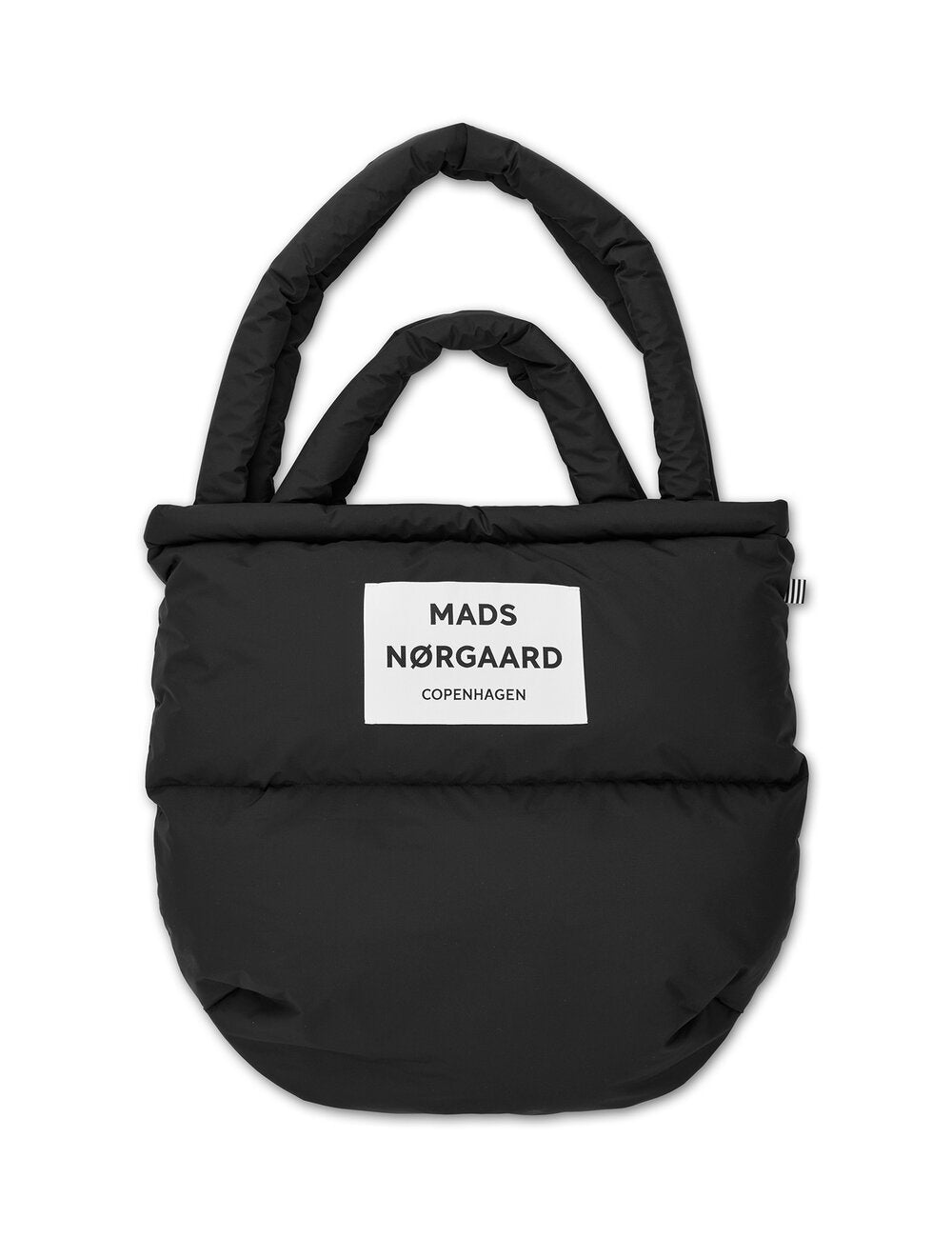 Mads Nørgaard  Recycle Pillow shopper taske - sort