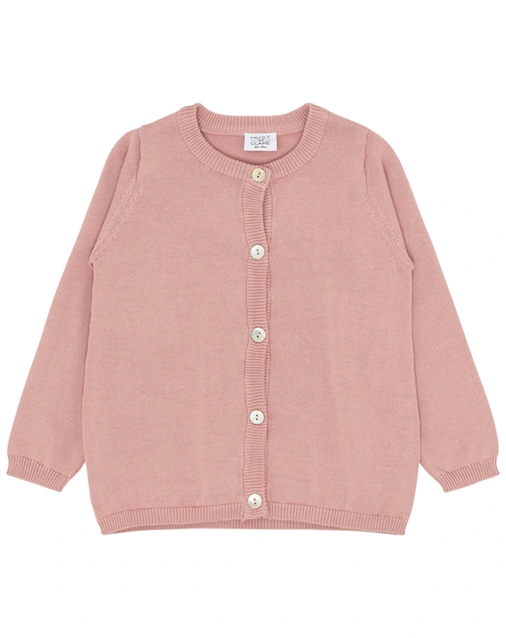 Strickjacke CARA in dusty rose