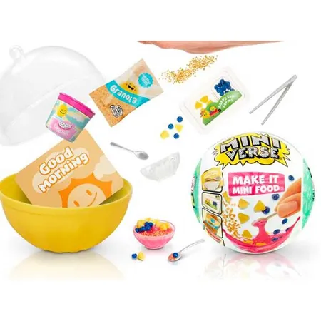 MGA Entertainment Miniverse - Make It Mini Foods: Café in Sidekick Series 3A, sortiert
