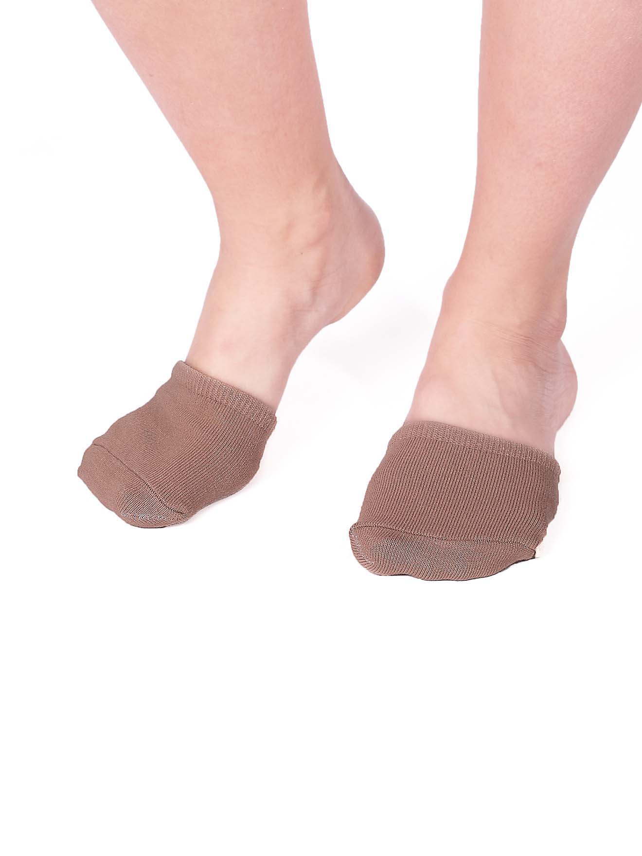 Lot 2 paires demi-chaussettes avec gel