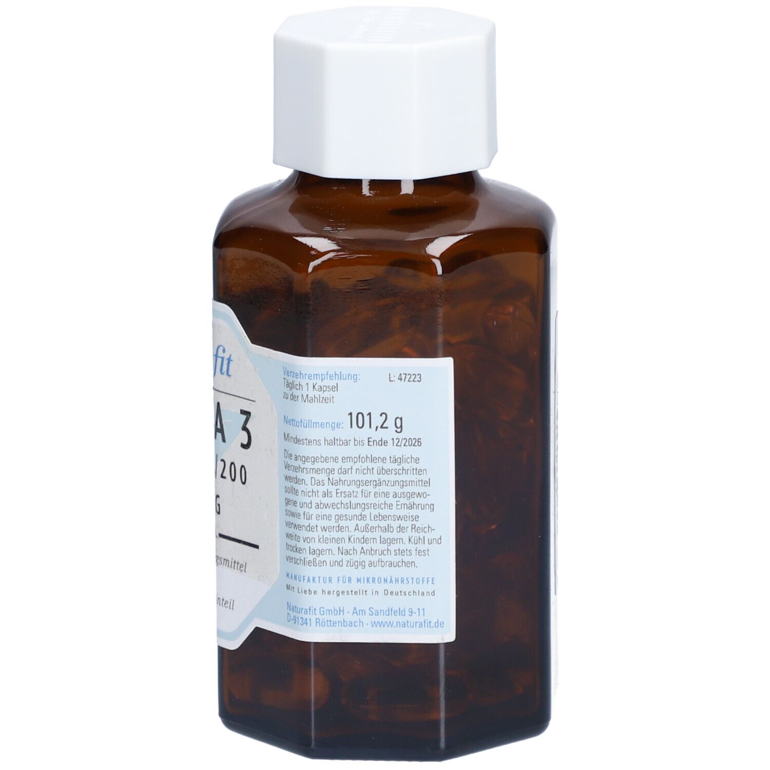 naturafit OMEGA 3 EXTRA 400/200  1000 mg