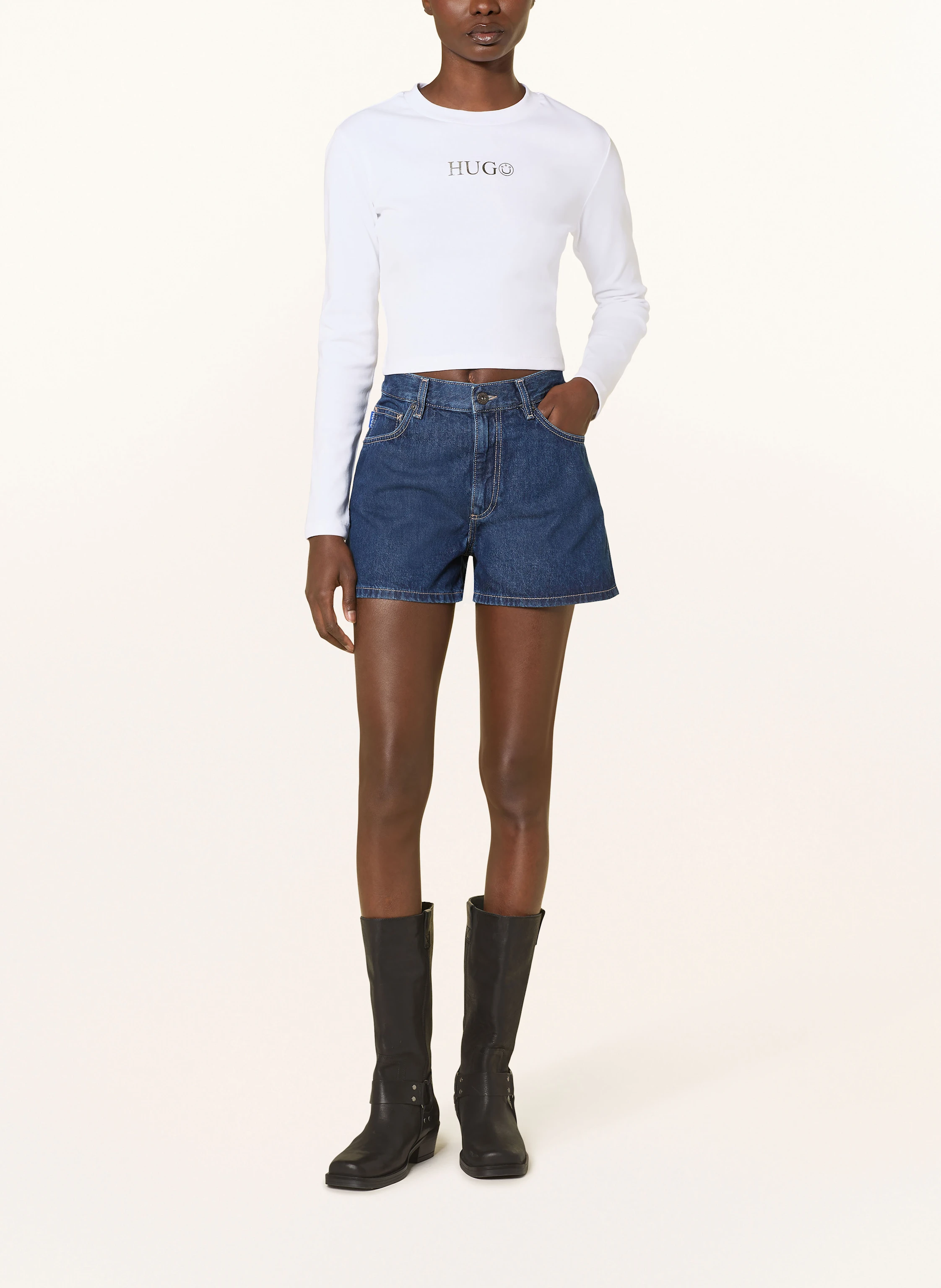 HUGO BLUE Jeansshorts GIMUSA