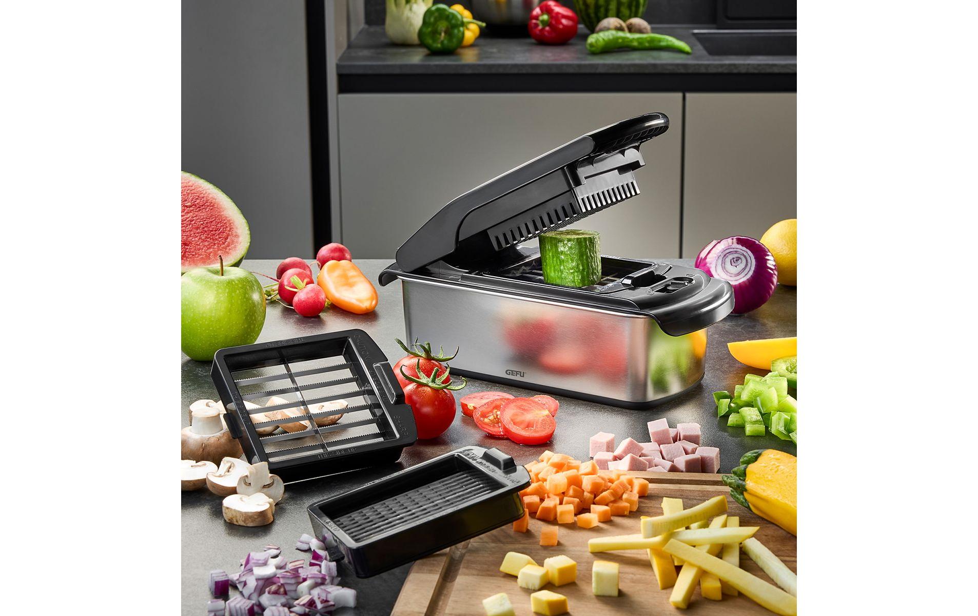 Würfel & Stifteschneider Schwarz/SilberSchneidegerät für Würfel und Stifte