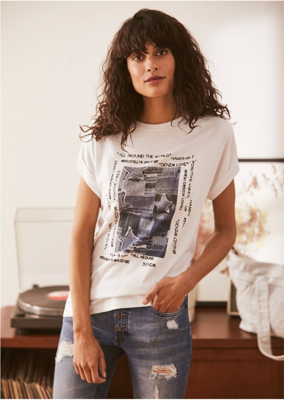 T-shirt à imprimé