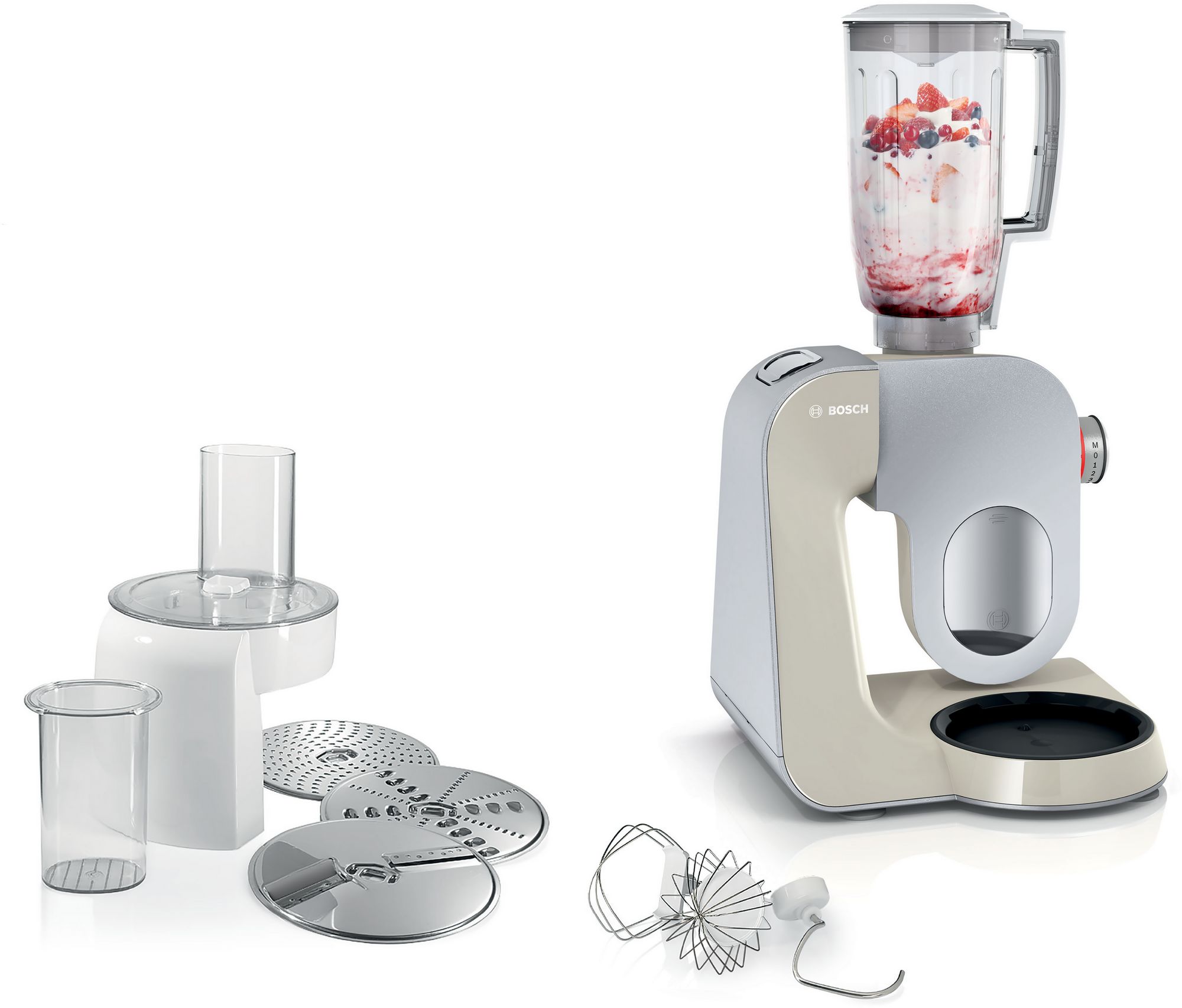 Robô de cozinha Série 4 MUM 5 1000 W Aço, Prata MUM58L20