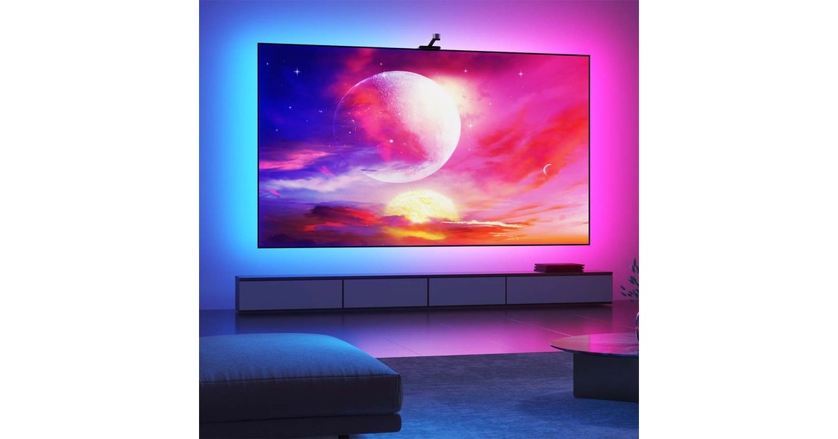 GoveeEnvisual Smart TV Backlight 3S ledstrip  (2.4GHz wifi, Bluetooth, voor 55 - 65 inch tv's)