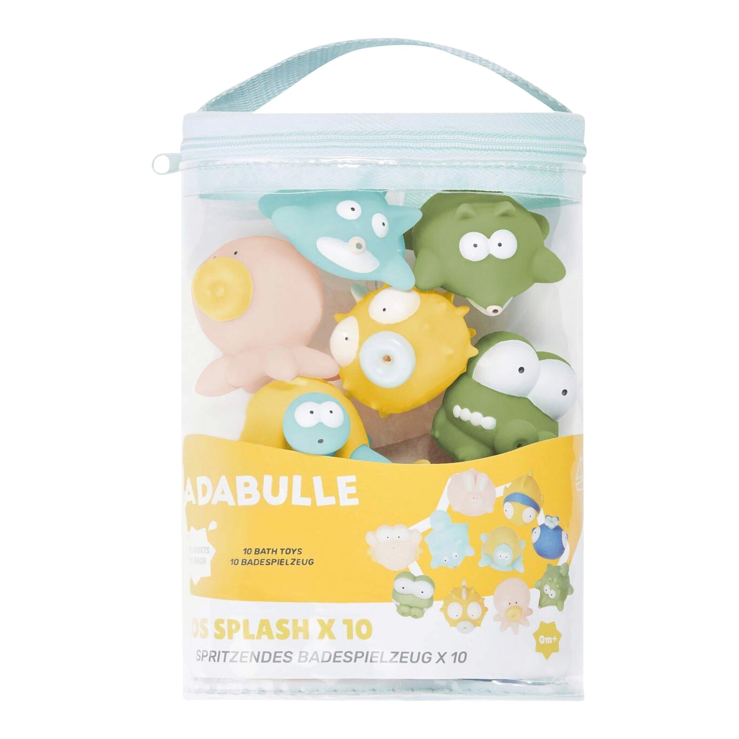 Badabulle Spritzfiguren 10er Set Rigolos Splash