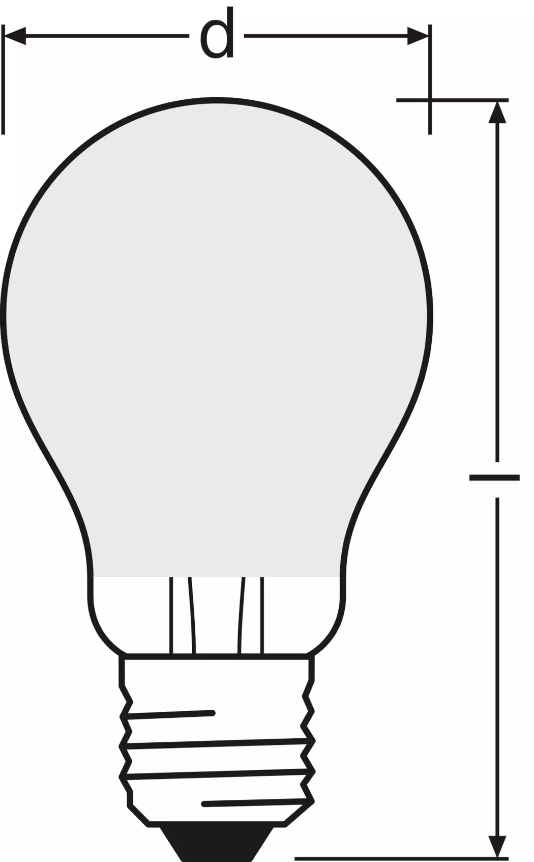 LED-Birne E27/4,3 Watt/Energie B