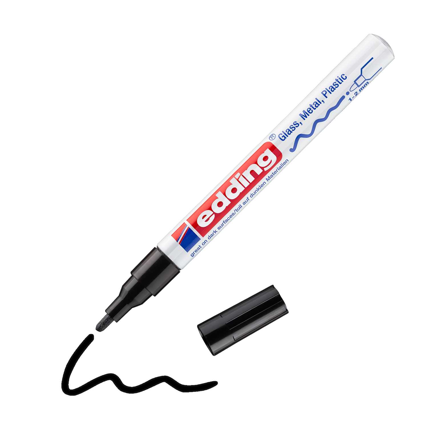 Edding Glanzlack-Marker 751 schwarz
