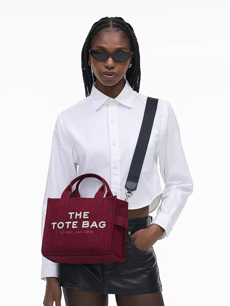 MARC JACOBS Tasche - Tote Bag THE SMALL TOTE  dunkelrot