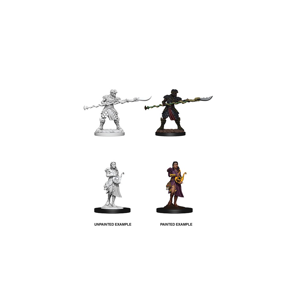 D&D Nolzur's Marvelous Unpainted Miniatures: Yuan Ti Purebloods Adventurers