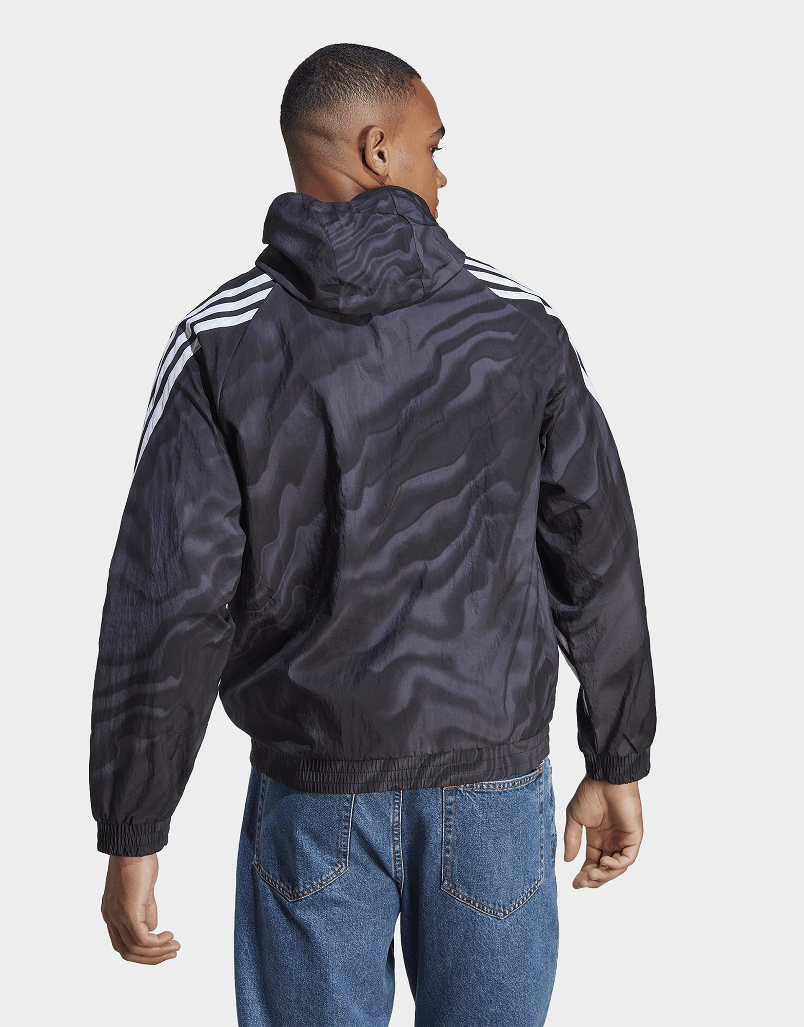 adidas Sweat-shirt à capuche à imprimé intégral Future Icons