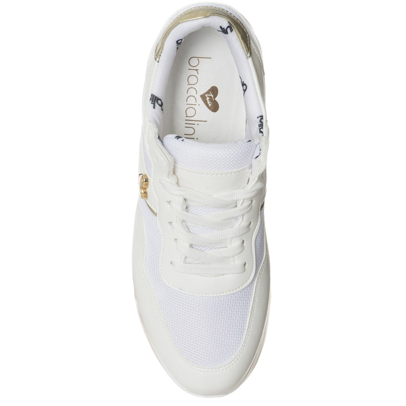 Tua By Braccialini Sneakers Ice blanc/doré
