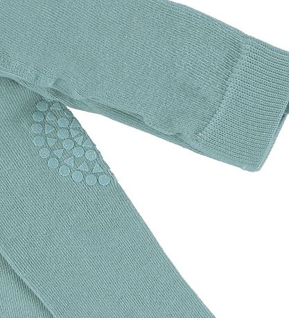 GoBabyGo Krabbelstrumpfhose - Dusty Blue