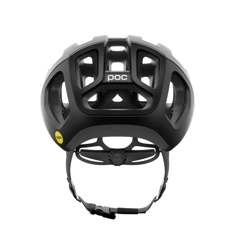 POC Ventral Air MIPS Race Fietshelm Mat Zwart/Zwart