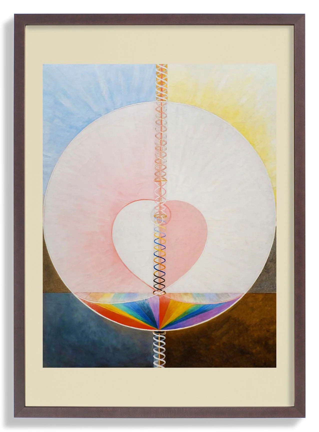 Die Taube von Hilma Af Klint