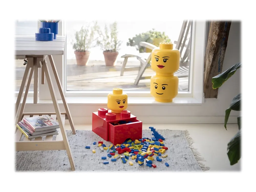 LEGO Storage Head L Girl - Opbevaringsboks