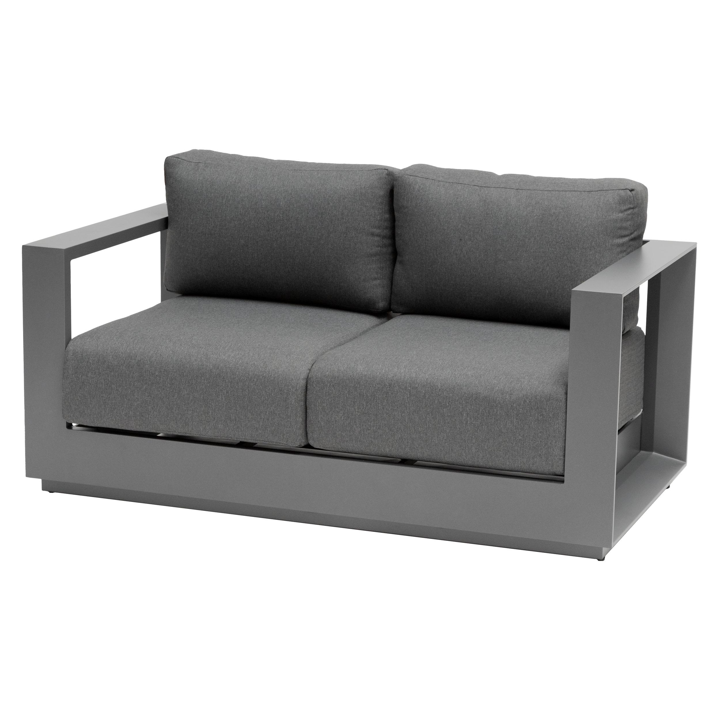 CANAPE ALLURE GRAPHITE 2 PLACES