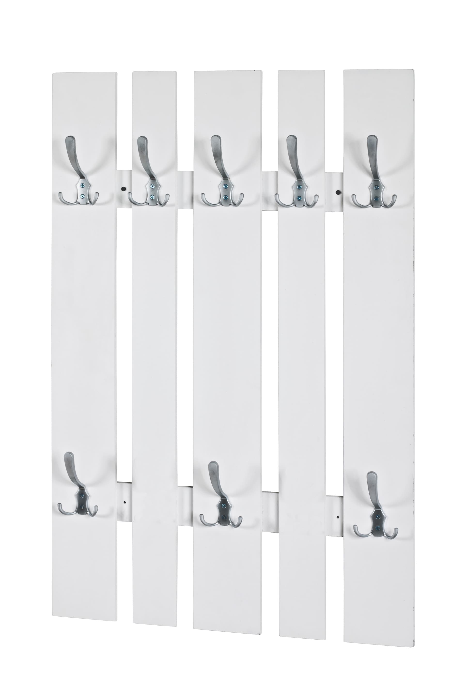 Wandgarderobe 65 x 100 cm Weiß NB