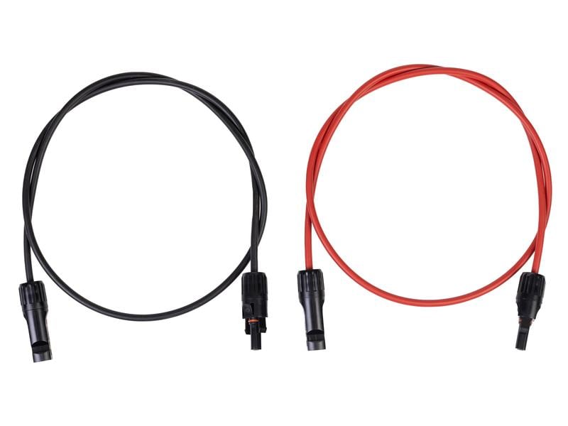 FURBER.power Solarkabel 4 mm² FC4, Set, 1 m Anschlusskabel (MC4-kompatibel) für Solarpanels