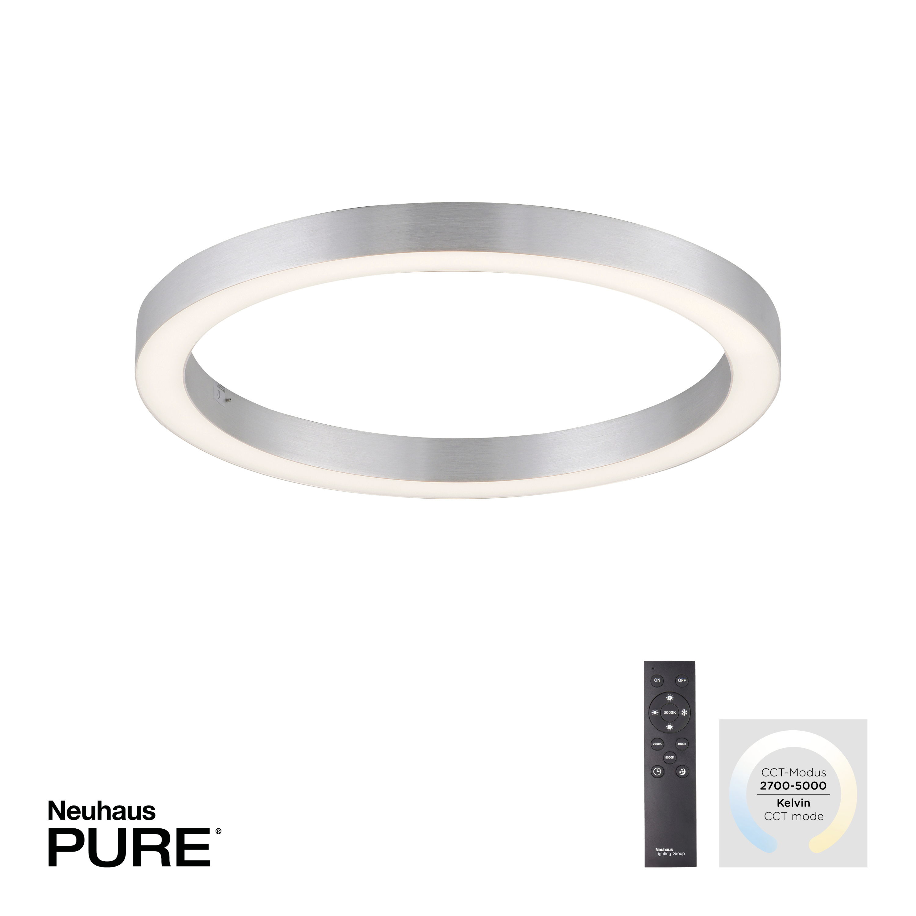 Deckenleuchte PURE LINES ROUND