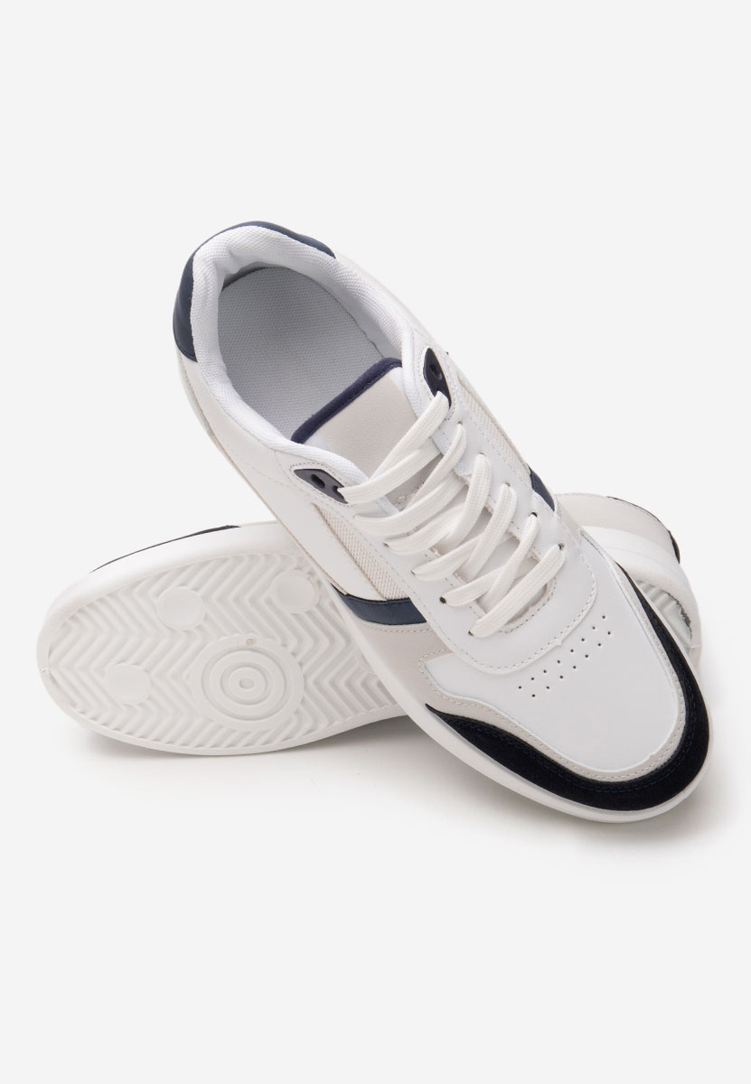 Baskets pour hommes blancs Deann V2