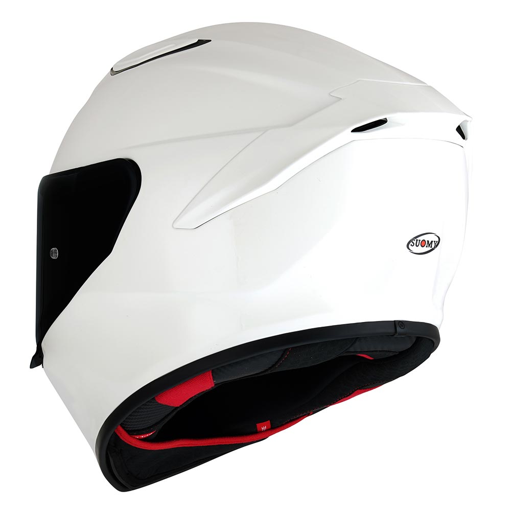 Suomy - Casque Track-1 Plain Blanc